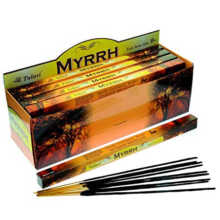 Tulasi Myrrh Incense Packs