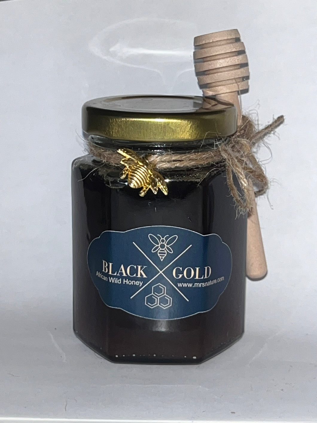 4 Oz. Black Gold Organic African Honey