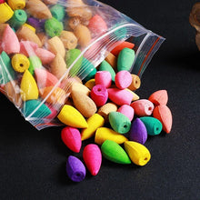 Y 10/20/50pcs Natural Backflow Incense Cones Jasmine Lavender Rose Ocean Green Tea Reflux Tower Incense Waterfall Aromatherapy