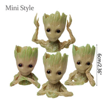 Modern Vases For Flowers Pot Groot Garden Pots Planters Anime Figurines Home Decoration Accessories Office Storage Pen Case