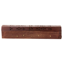 Bodhi Wooden Incense Stick Box Incense Sticks Storage Box Solid Catcher
