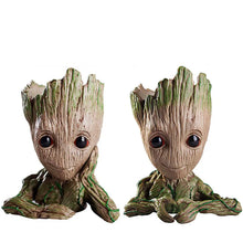 Modern Vases For Flowers Pot Groot Garden Pots Planters Anime Figurines Home Decoration Accessories Office Storage Pen Case