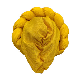 Ready African Auto Gele Headtie Big Braid Turban Cap for Women Nigeria Female Head Wraps Lady Fashion Headgear Turbante Mujer