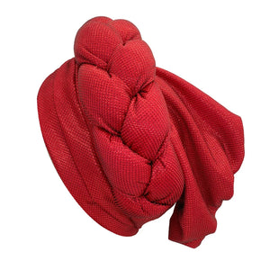 Ready African Auto Gele Headtie Big Braid Turban Cap for Women Nigeria Female Head Wraps Lady Fashion Headgear Turbante Mujer