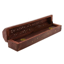 Bodhi Wooden Incense Stick Box Incense Sticks Storage Box Solid Catcher