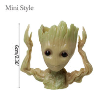 Modern Vases For Flowers Pot Groot Garden Pots Planters Anime Figurines Home Decoration Accessories Office Storage Pen Case