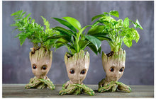 Modern Vases For Flowers Pot Groot Garden Pots Planters Anime Figurines Home Decoration Accessories Office Storage Pen Case