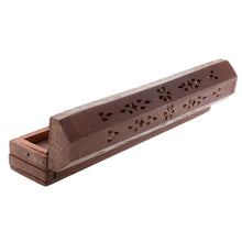 Bodhi Wooden Incense Stick Box Incense Sticks Storage Box Solid Catcher