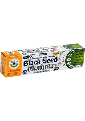 Al-Riyan Black Seed Moringa Natural Toothpaste