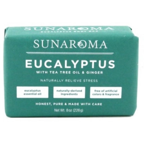 Sunaroma Eucalyptus, Tea Tree, and Ginger Soap