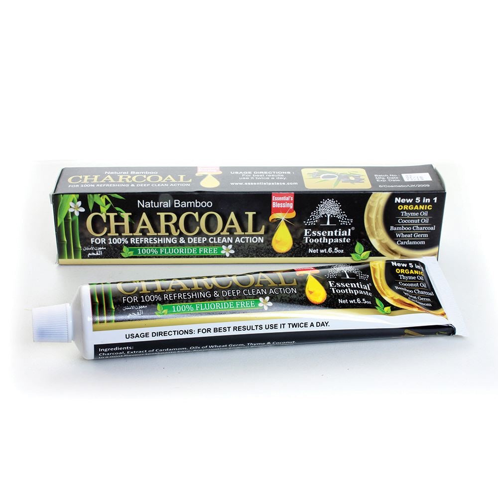 Natural Bamboo Activated Charcoal by Essential Palace